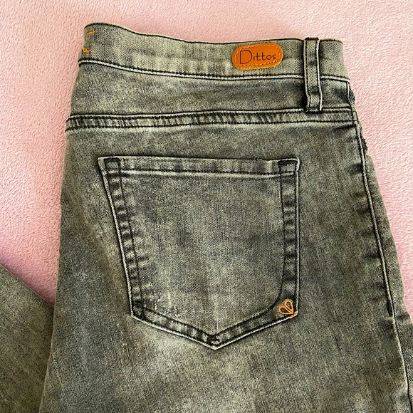 Women’s Dittos Black/Gray Jeggings Size 29 - Picture 3 of 8